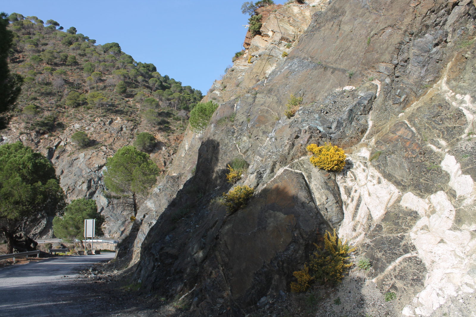 Acceso Sierra de Aguas Aussicht