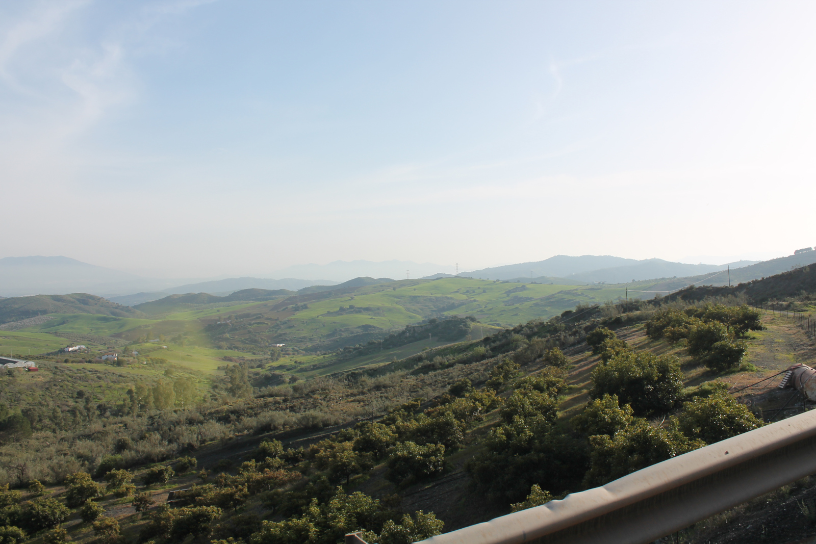Landschaft Málaga Andalusien
