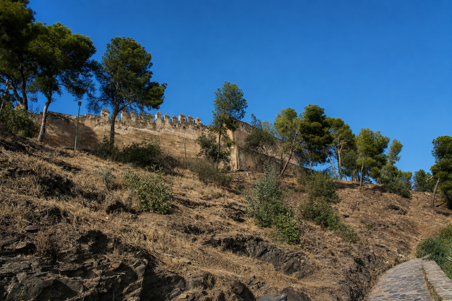 Málaga – Gibralfaro, Stadt, La Malagueta und Mittelmeer – Foto 17