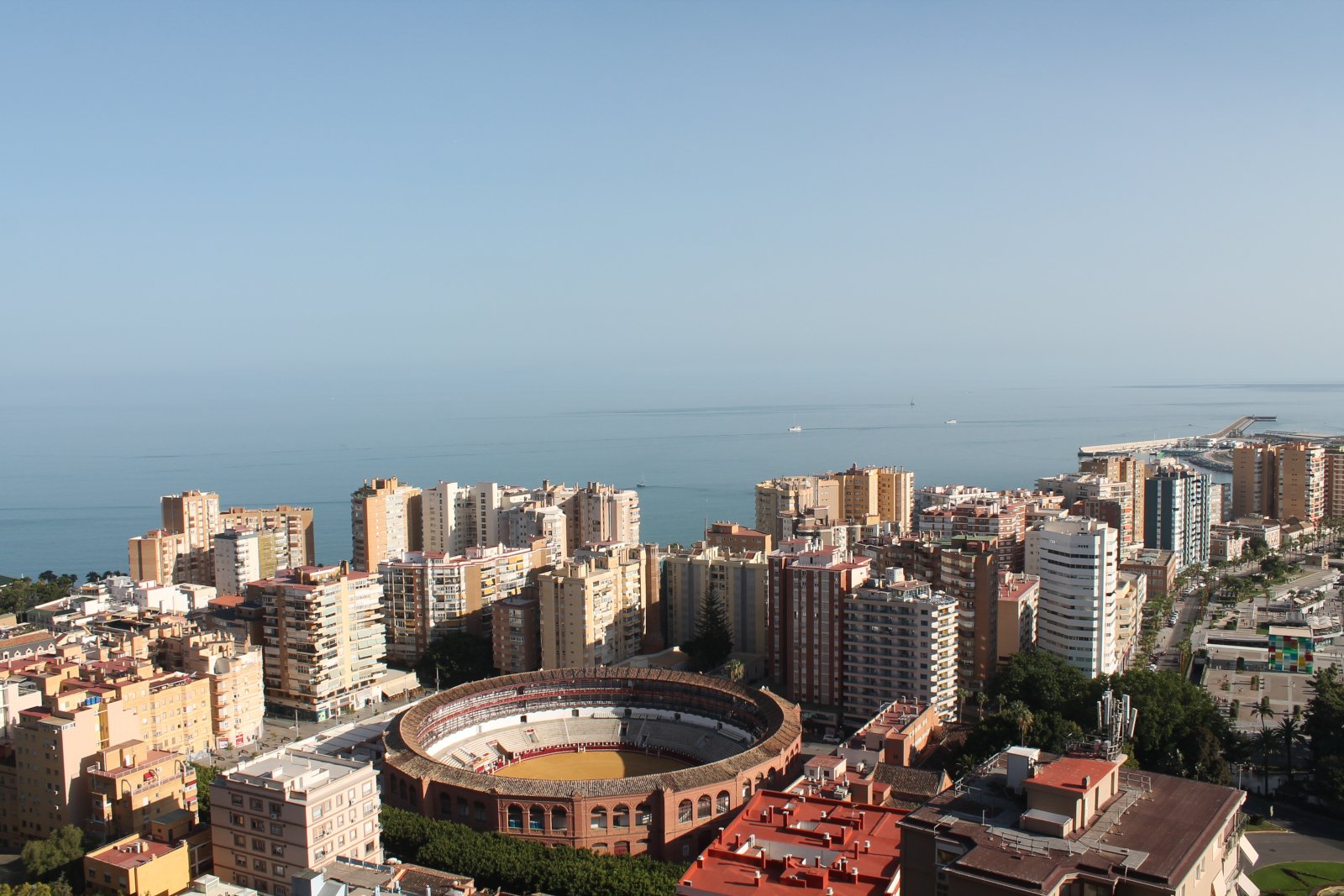Málaga – Gibralfaro, Stadt, La Malagueta und Mittelmeer – Foto 19