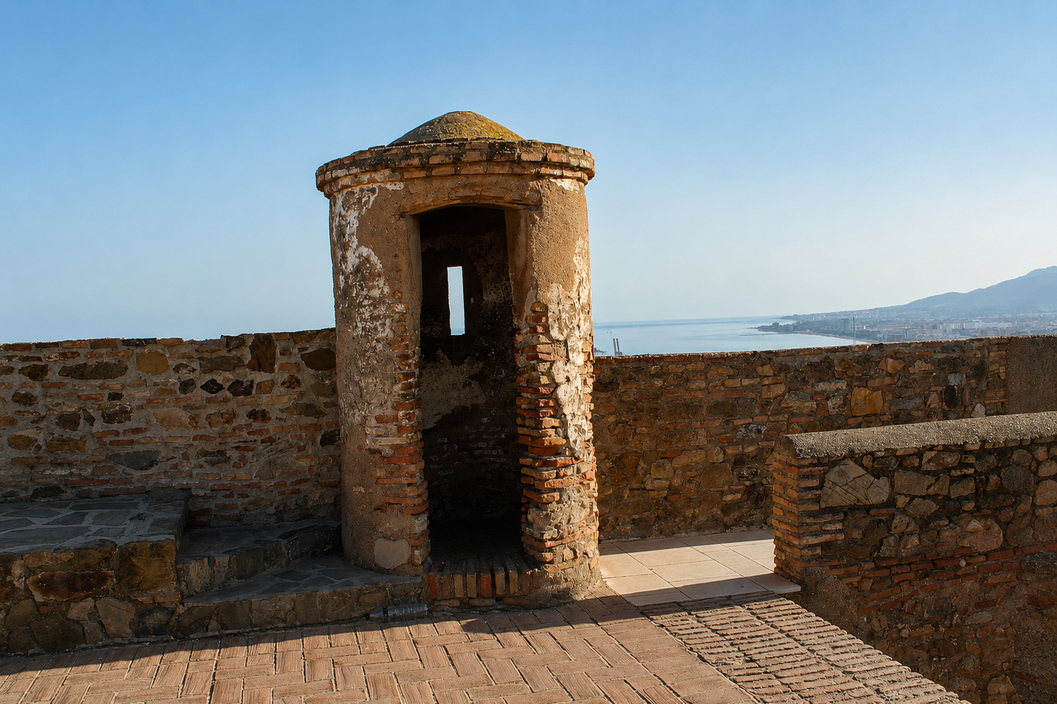Málaga – Gibralfaro, Stadt, La Malagueta und Mittelmeer – Foto 28