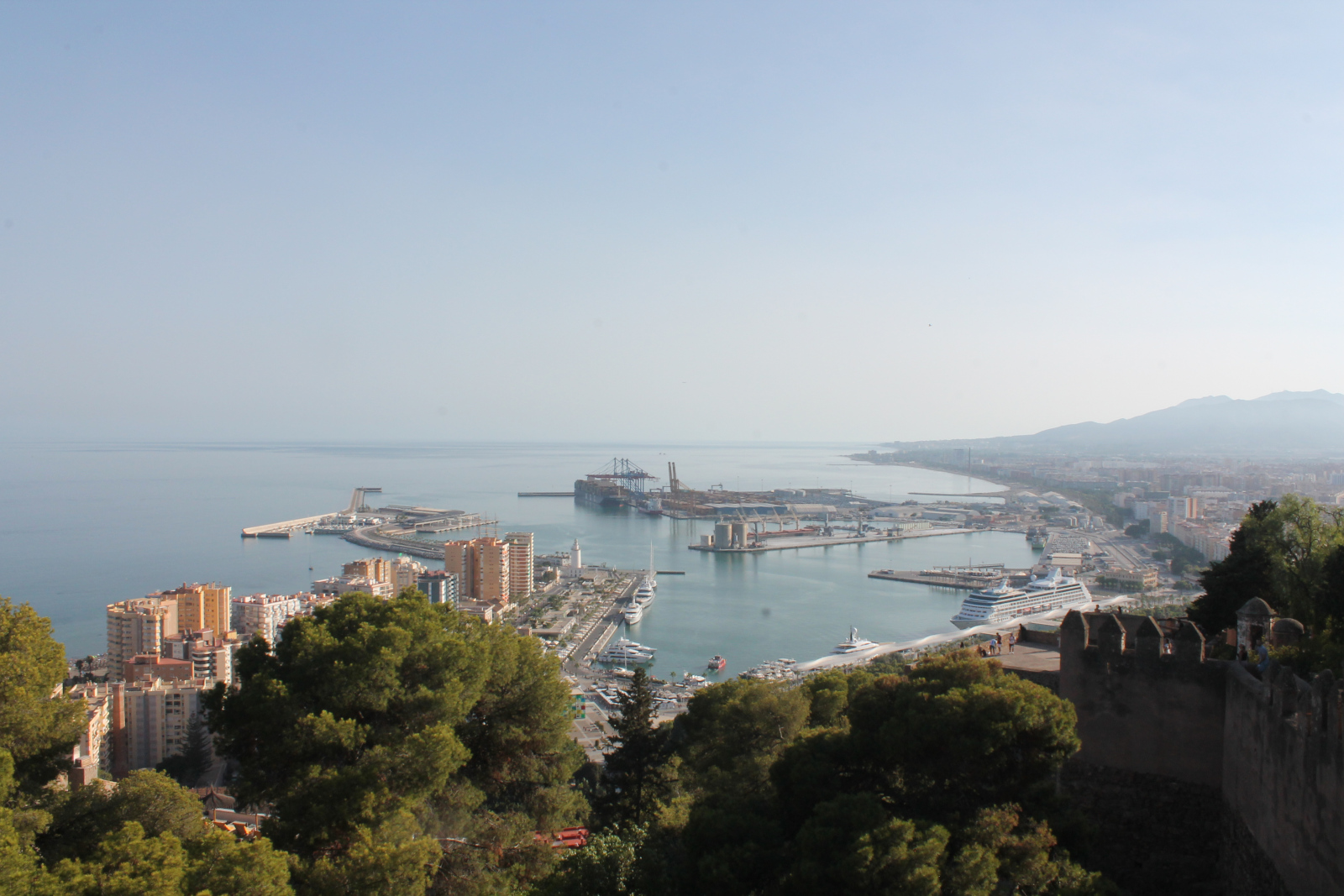 Málaga – Gibralfaro, Stadt, La Malagueta und Mittelmeer – Foto 30