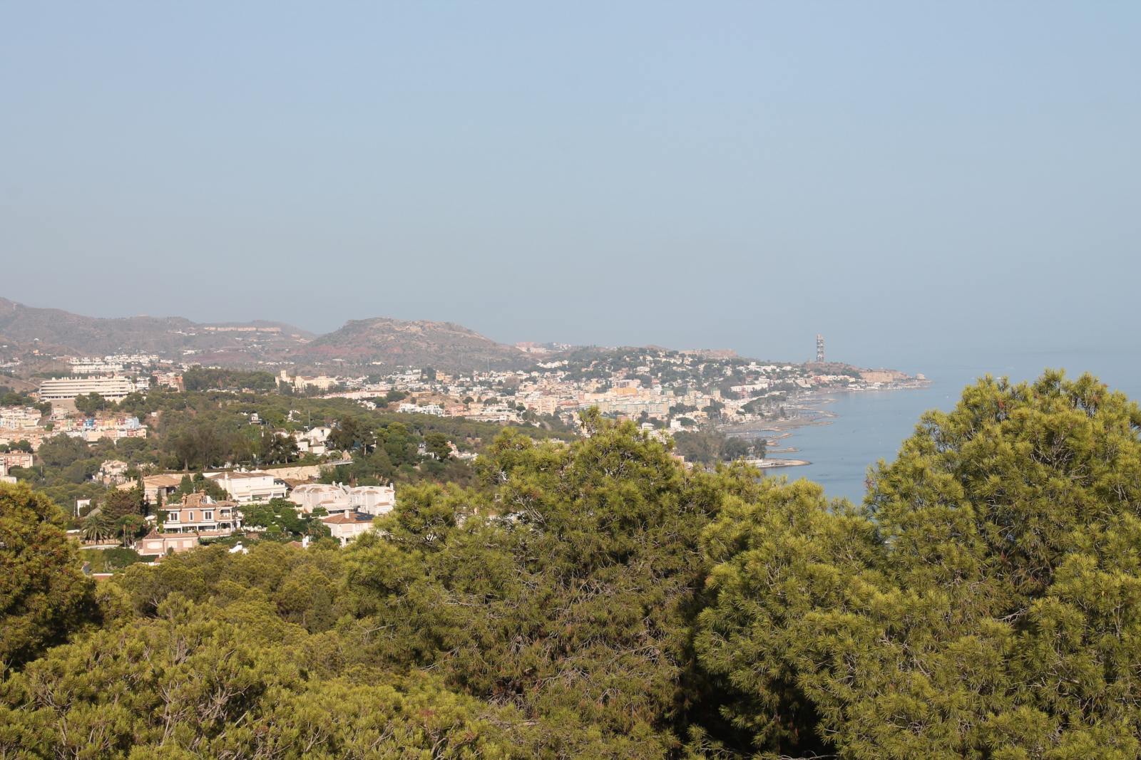 Málaga – Gibralfaro, Stadt, La Malagueta und Mittelmeer – Foto 37
