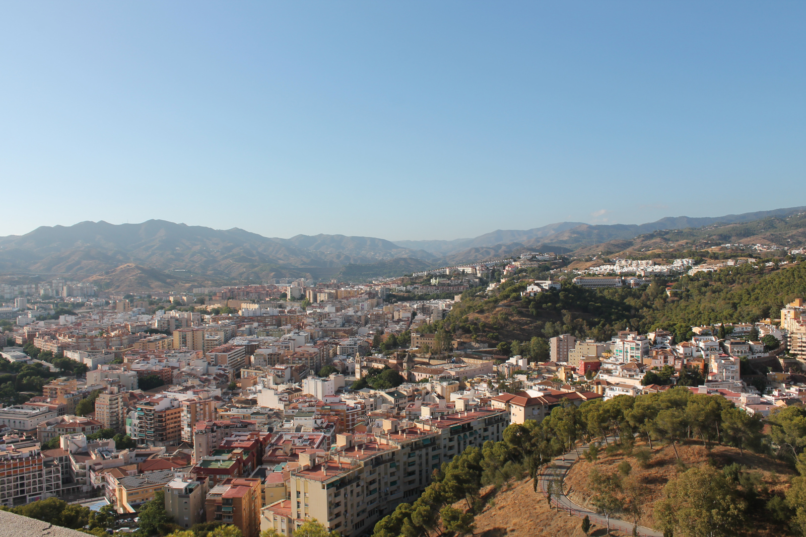 Málaga – Gibralfaro, Stadt, La Malagueta und Mittelmeer – Foto 43