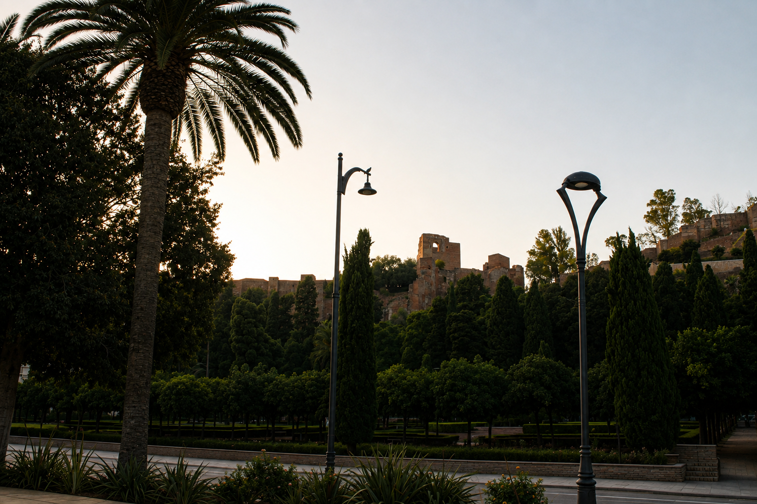 Málaga – Gibralfaro, Stadt, La Malagueta und Mittelmeer – Foto 51