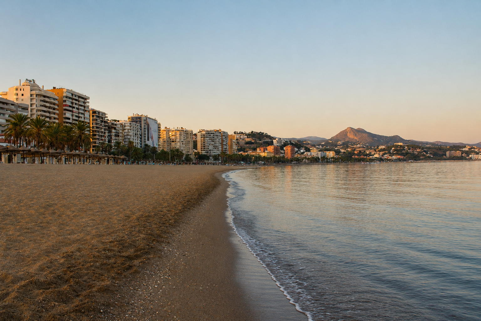 Málaga – Gibralfaro, Stadt, La Malagueta und Mittelmeer – Foto 58