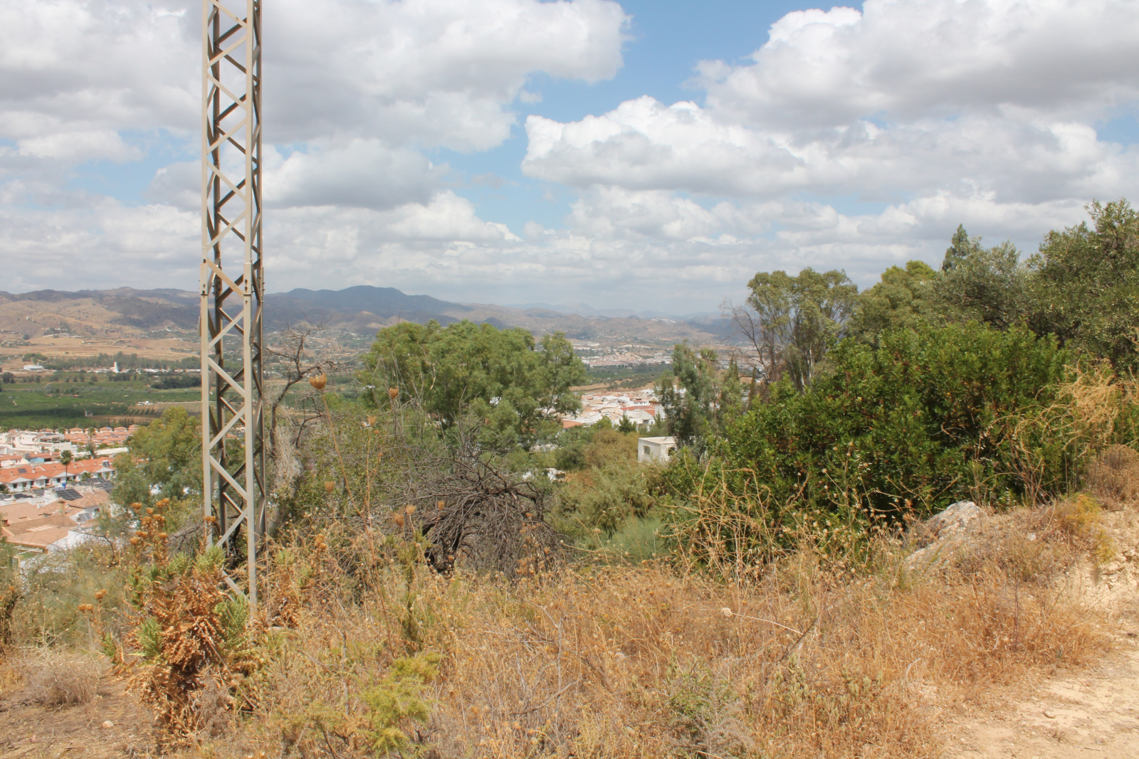 Landschaft in der Sierra de los Espartales