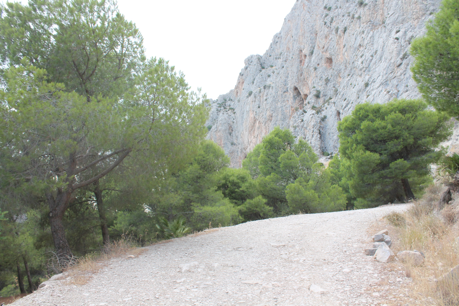 Berglandschaft bei El Chorro Andalusien